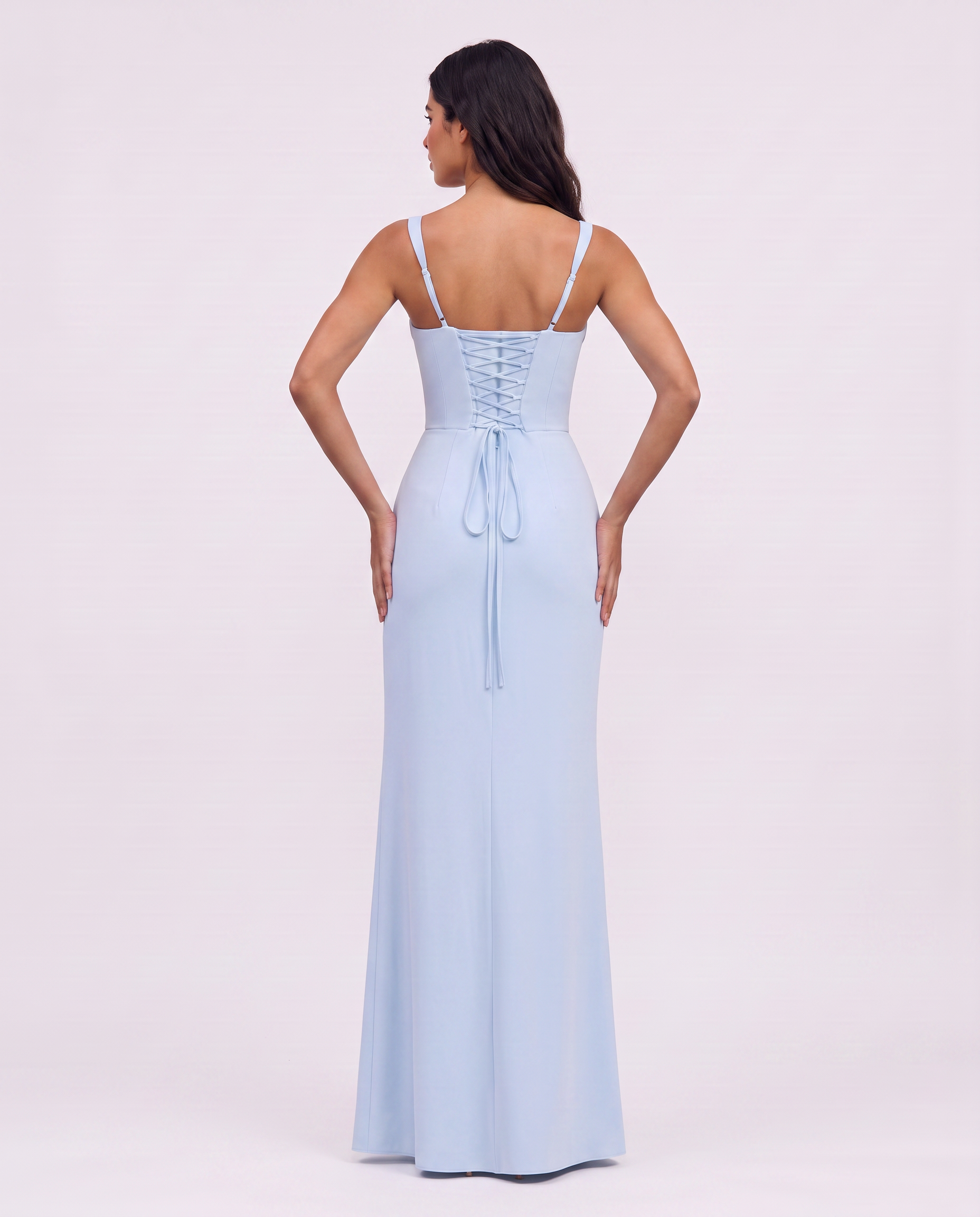 Virelle | Maxi Corset Split Dress
