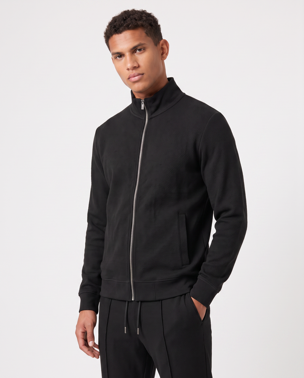 Virelle | Men's 2-Piece Tracksuit with High Collar