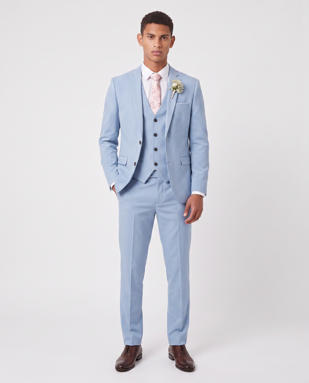 Virelle | Men's Slim 3-Piece Suit