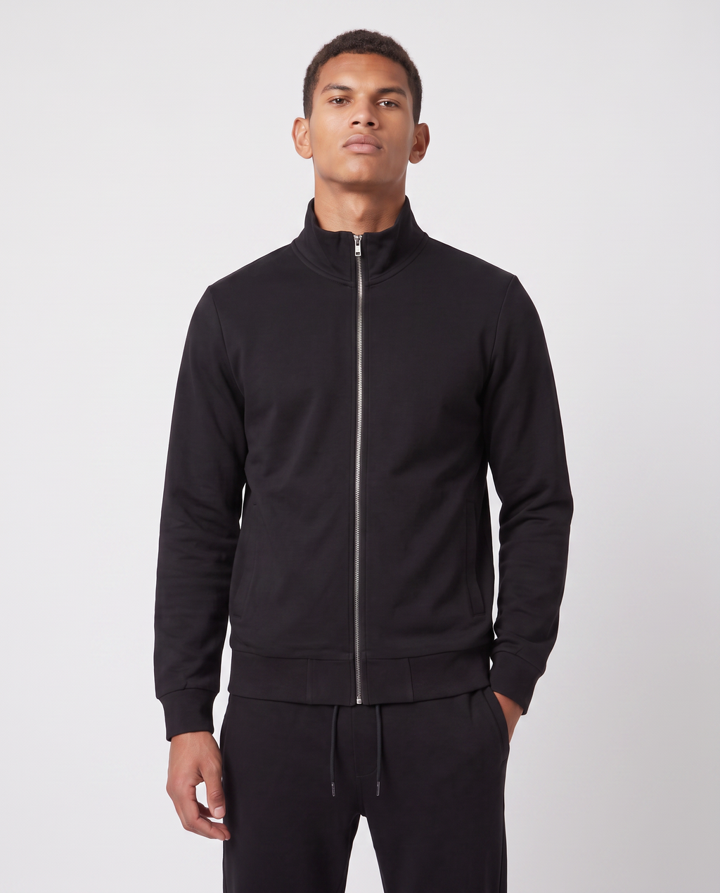 Virelle | Men's Black Jogging Set