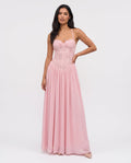 Virelle | Lace Corset Maxi Dress