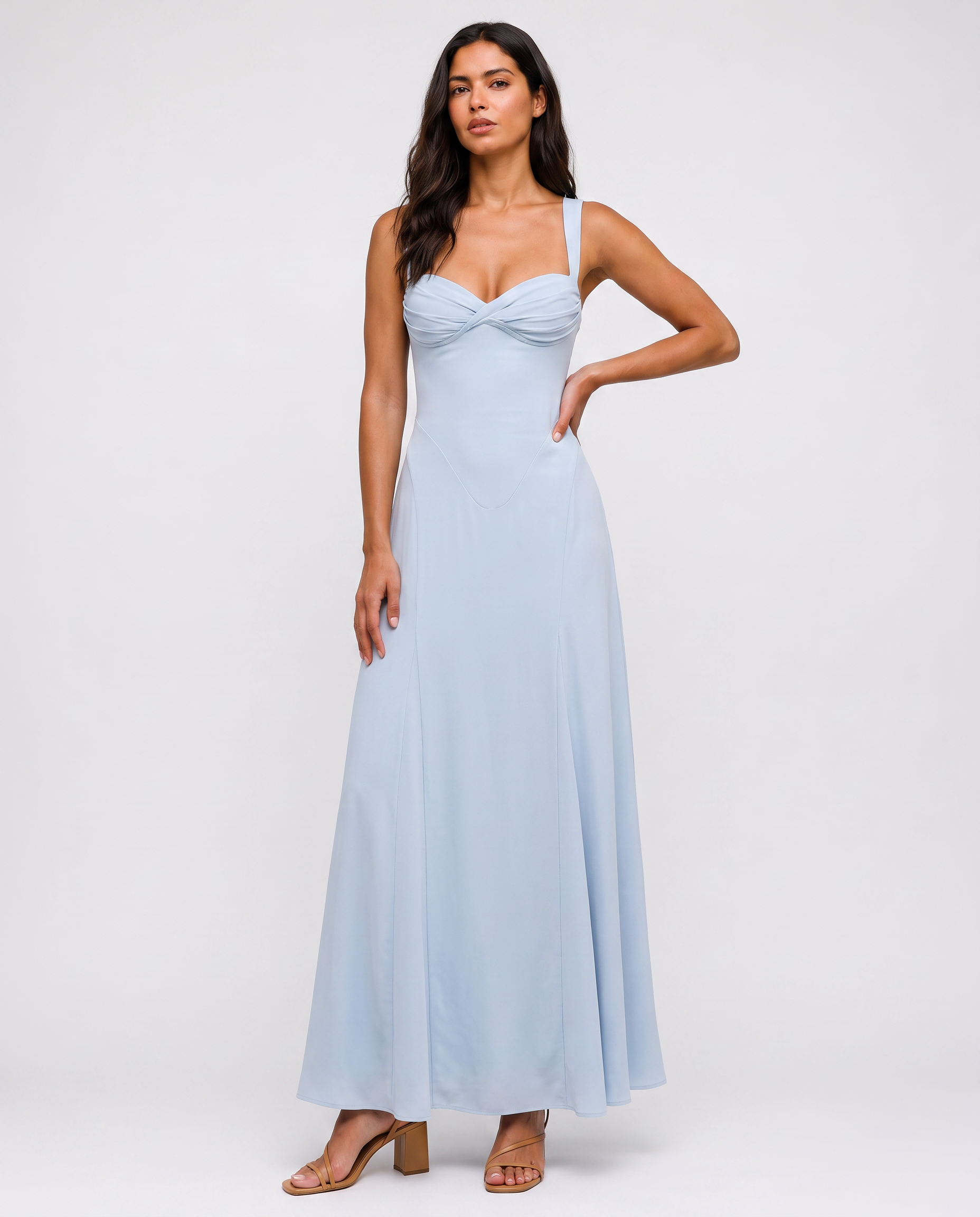 Virelle | Maxi Dress with Thin Straps