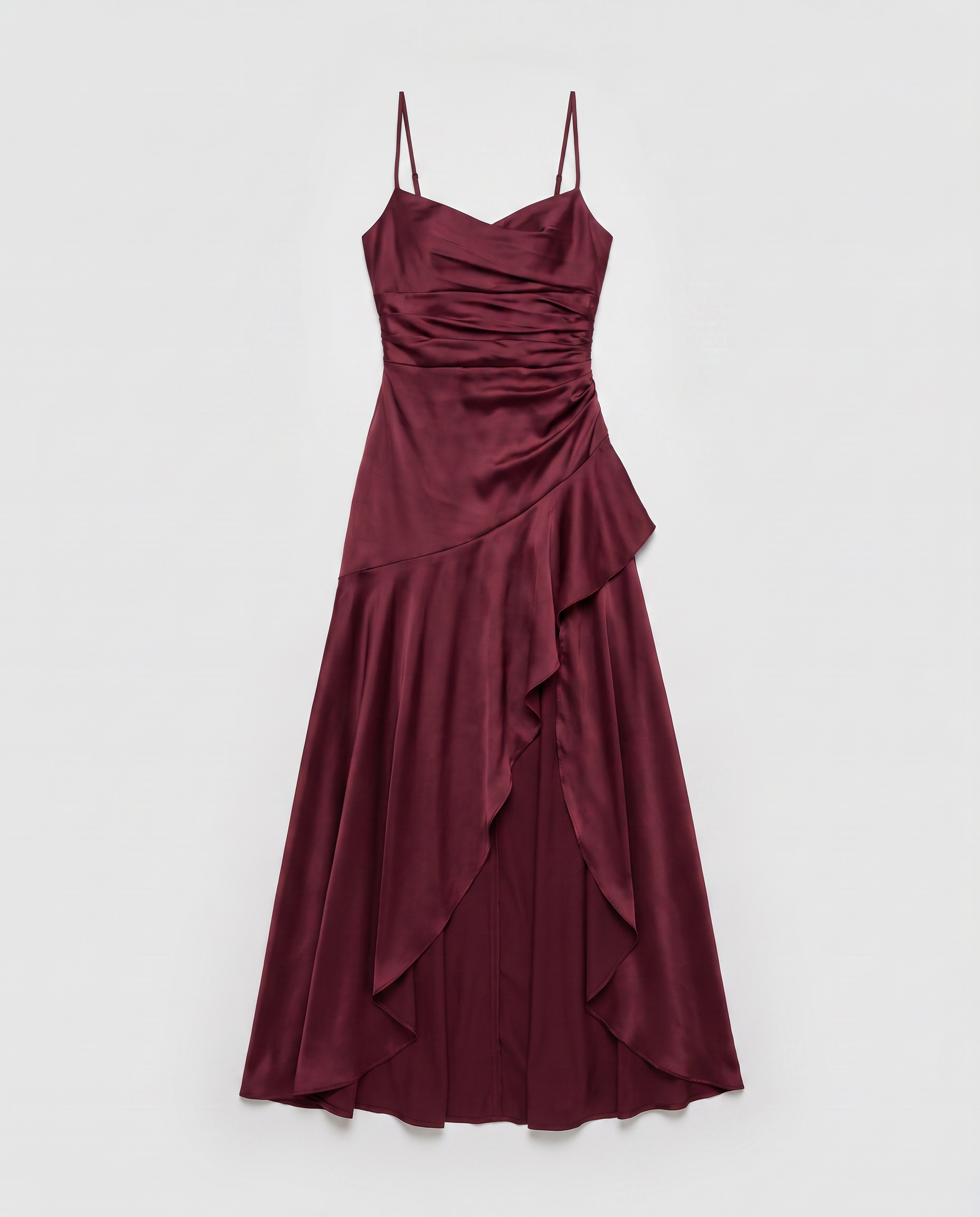 Virelle | Split Satin Maxi Dress