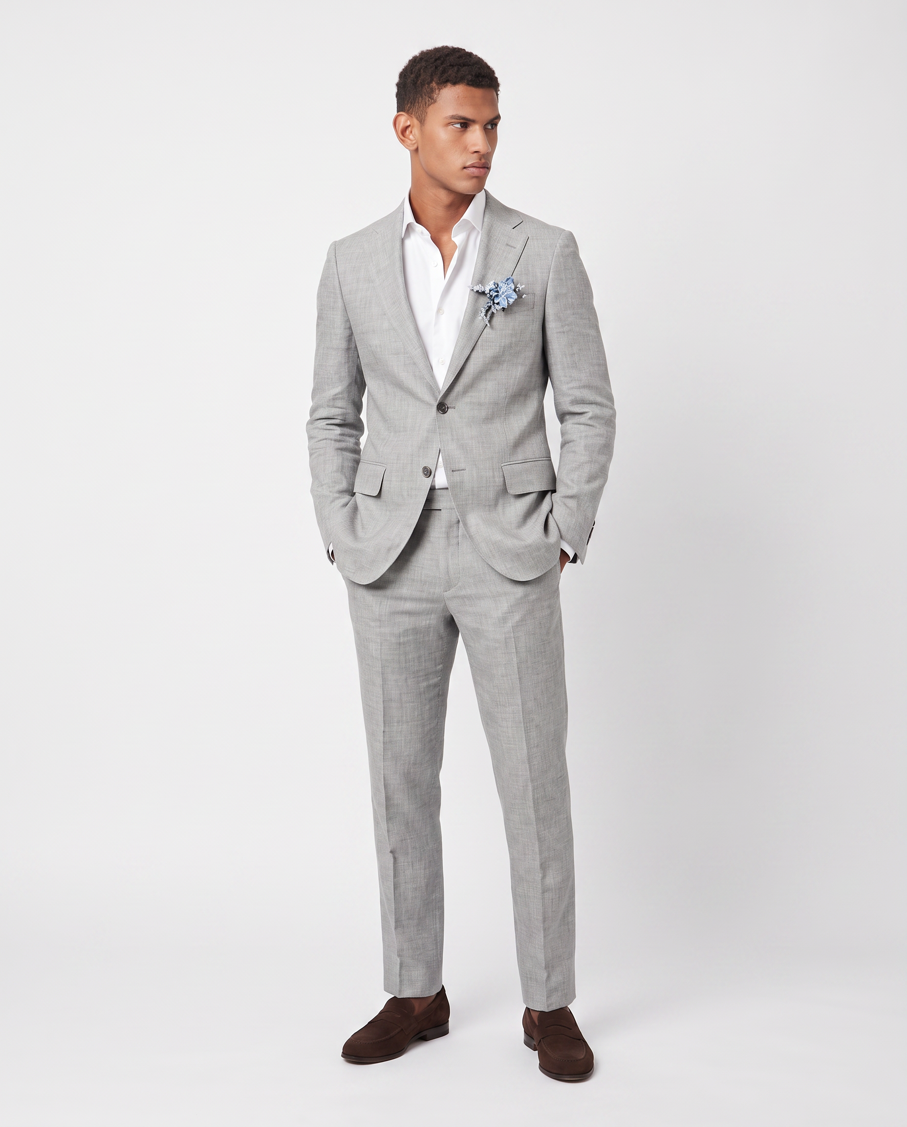 Virelle | Slim Linen Suit for Men