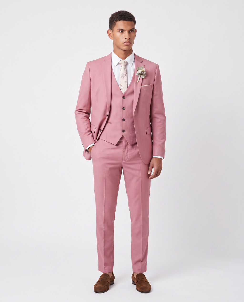 Virelle | Men's 3-Piece Linen Suit