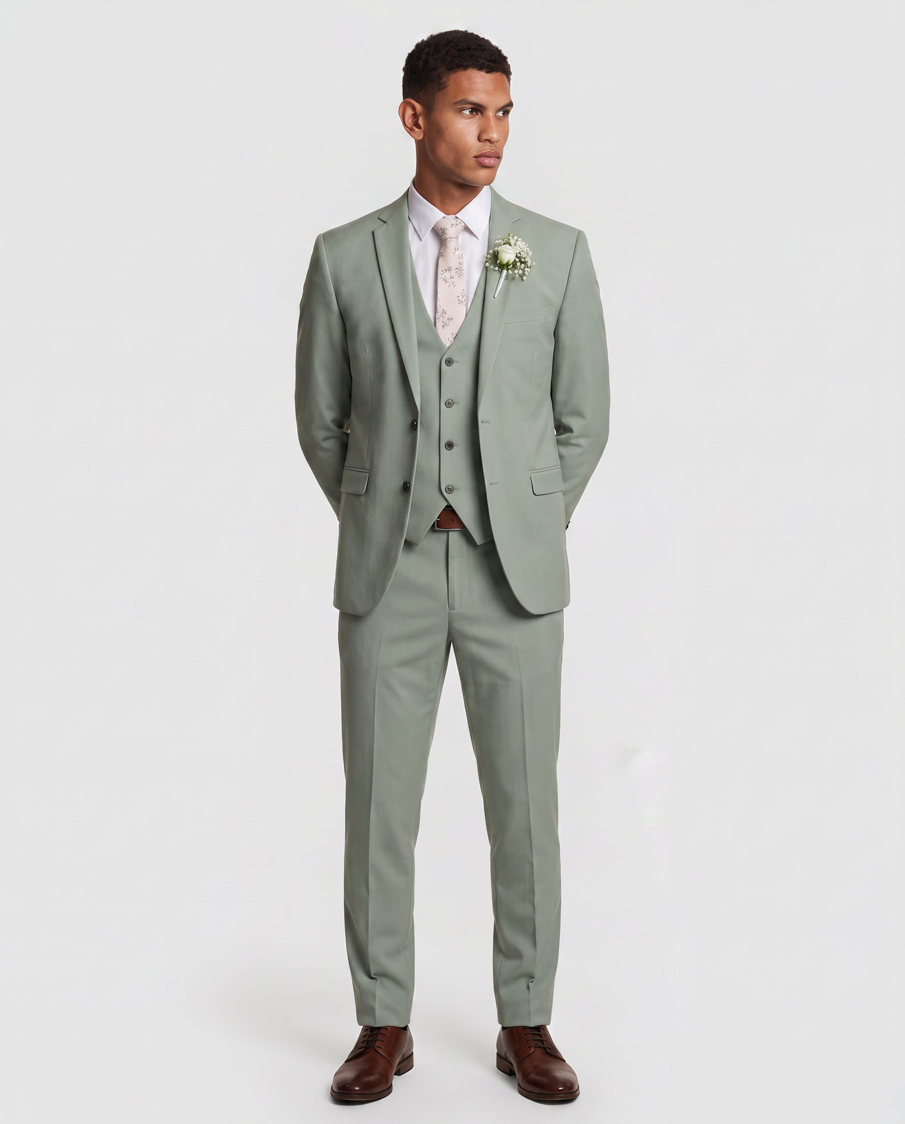 Virelle | Men's 3-Piece Linen Suit