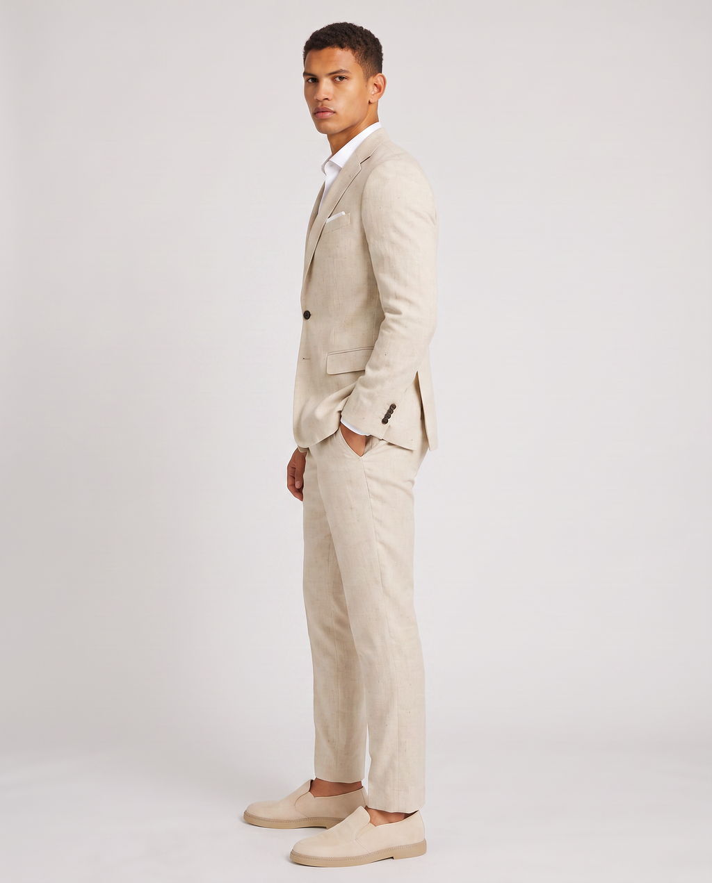 Virelle | Men's Summer Two-Piece Linen Suit