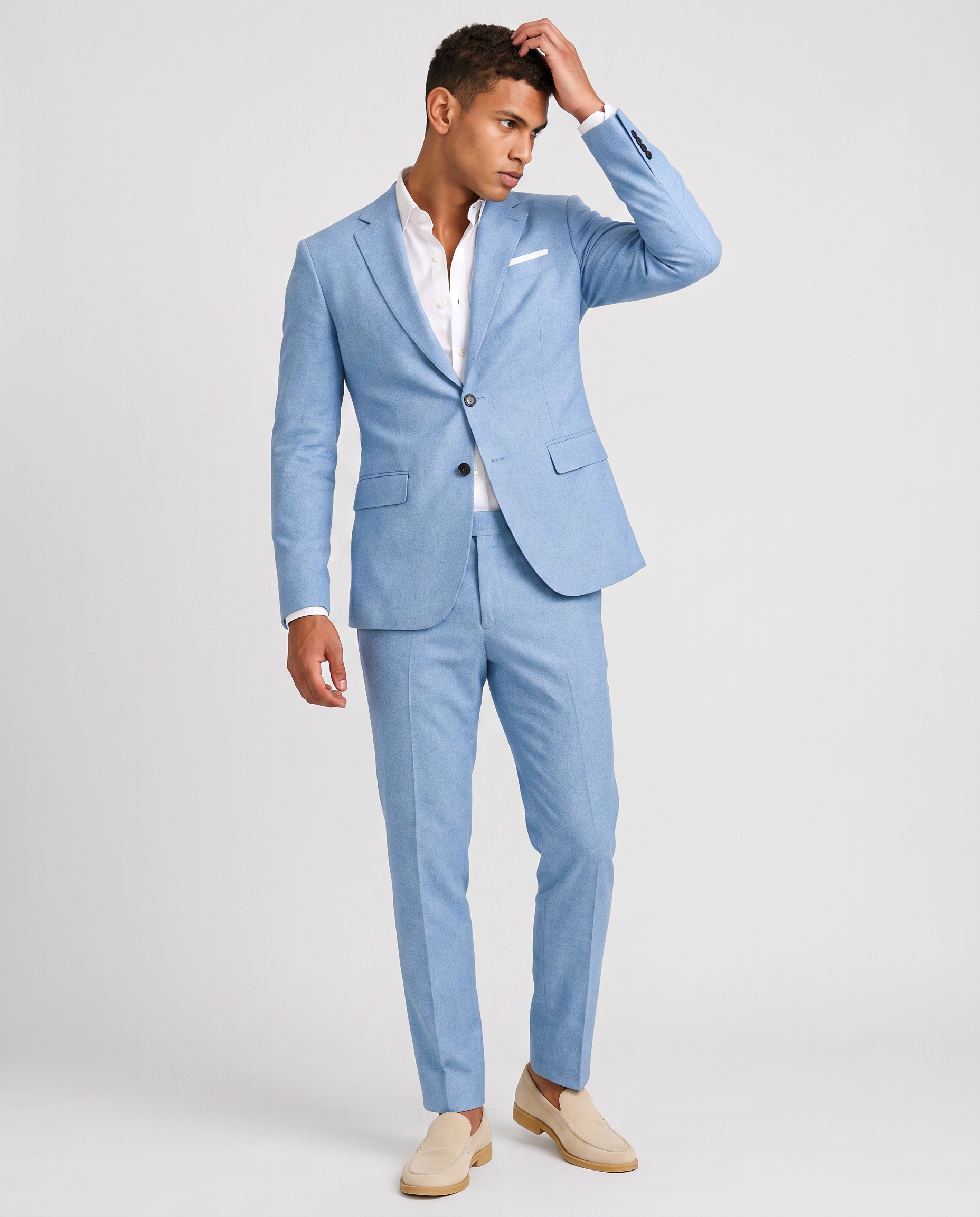 Virelle | Men's Summer Two-Piece Linen Suit