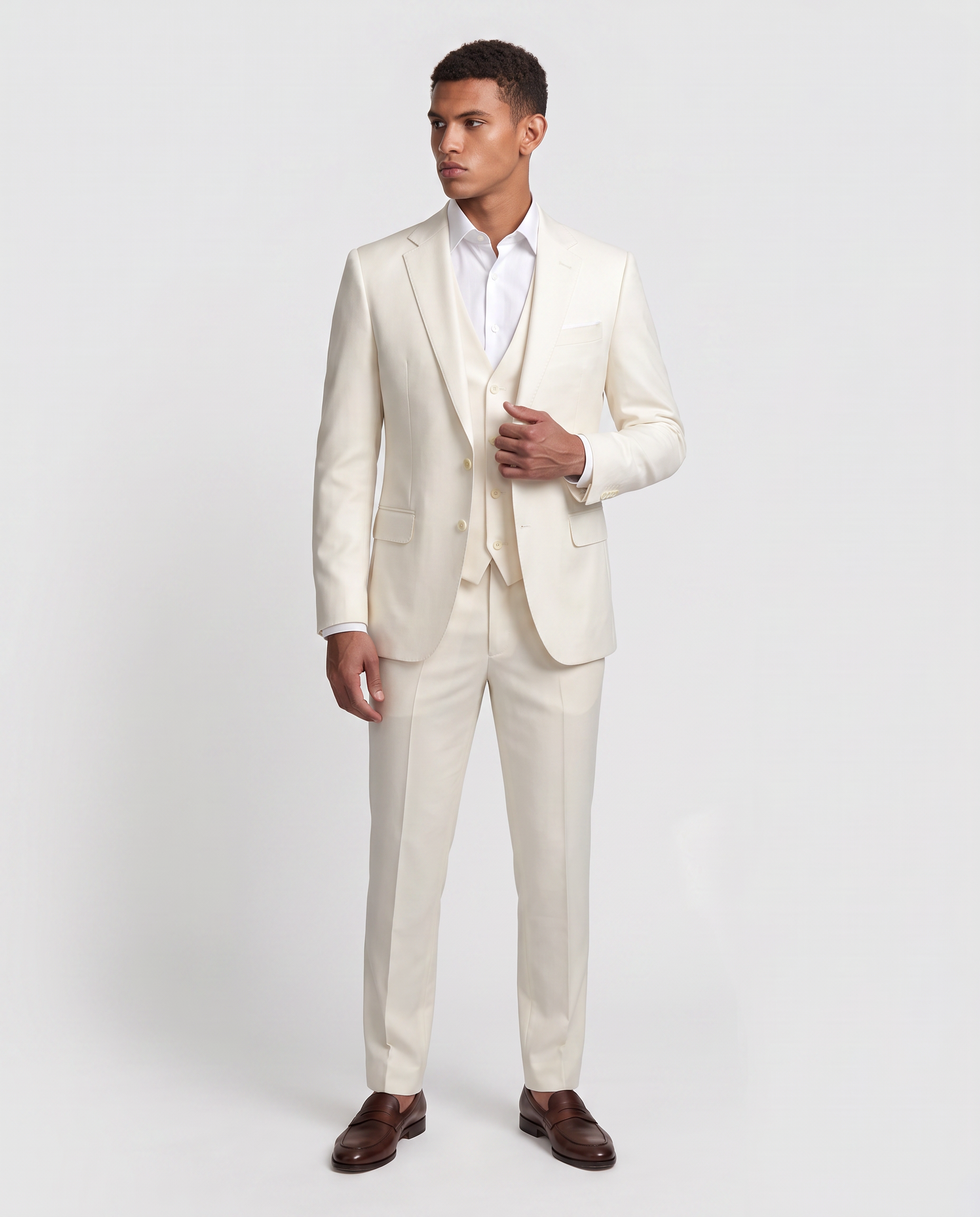 Virelle | Men's 3-Piece Suit with Vest