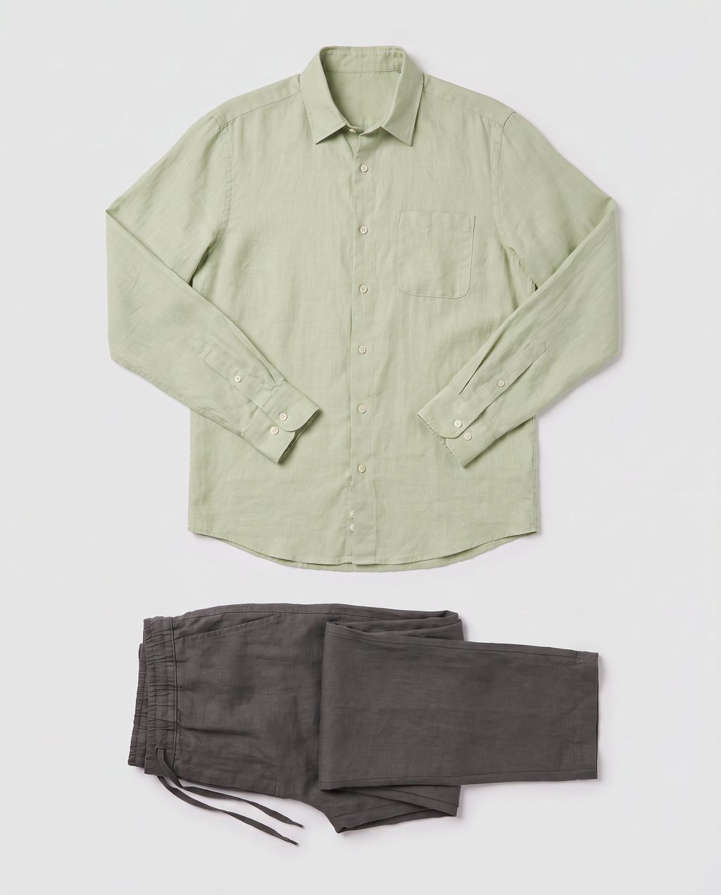 Virelle | Shirt and Pants Set in Linen
