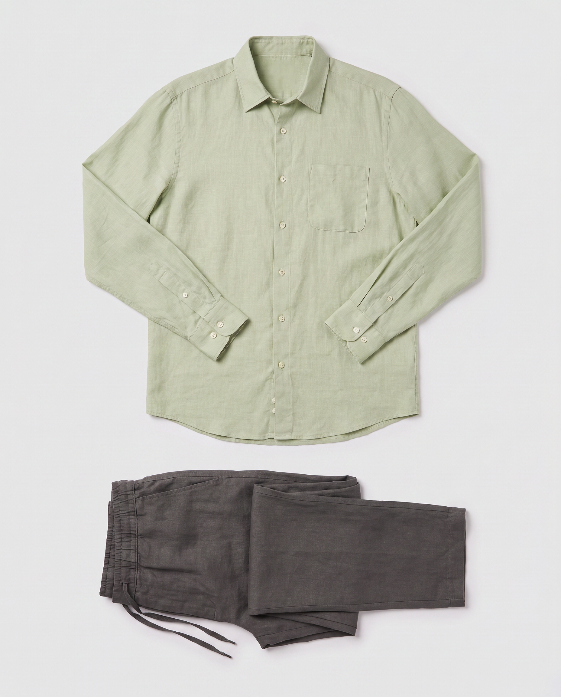 Virelle | Shirt and Pants Set in Linen