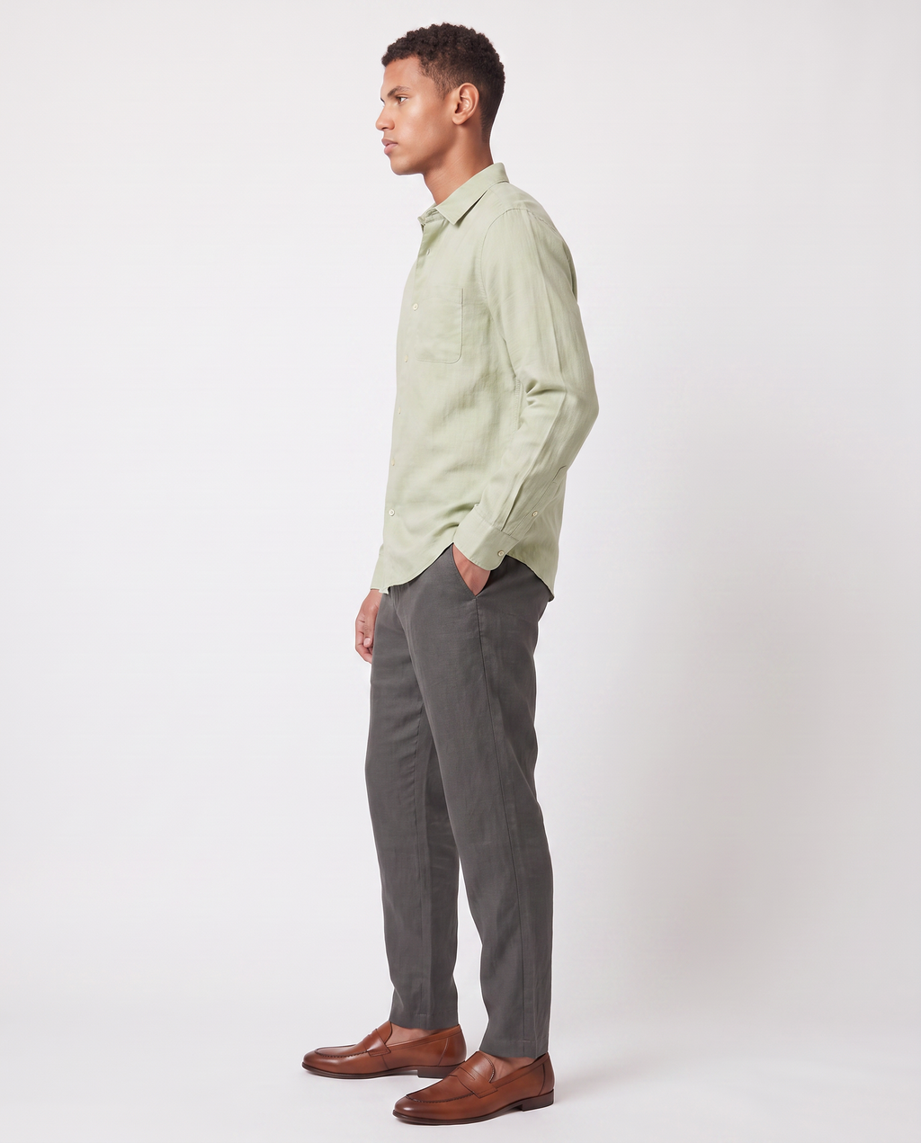 Virelle | Shirt and Pants Set in Linen