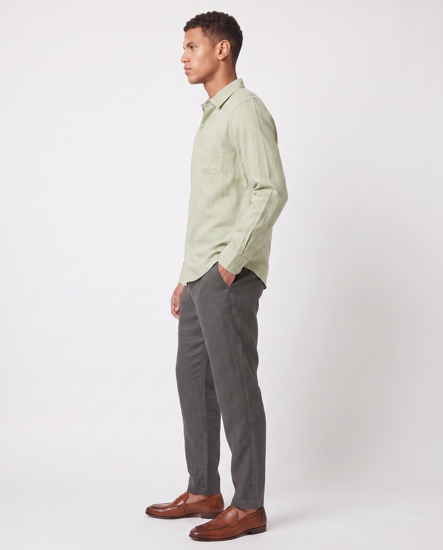 Virelle | Shirt and Pants Set in Linen