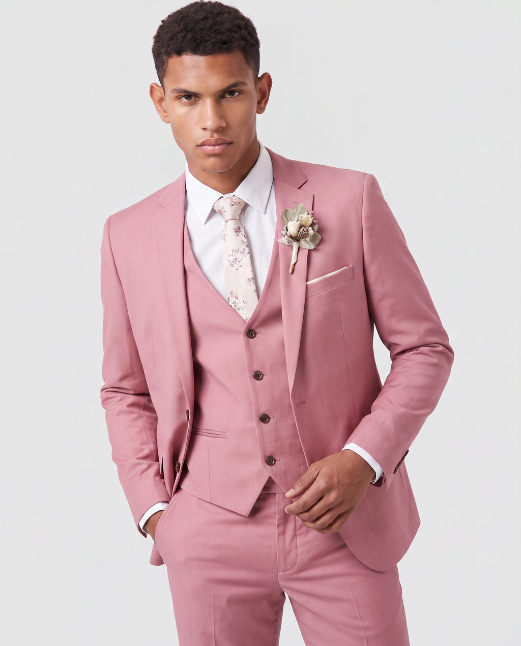 Virelle | Men's 3-Piece Linen Suit