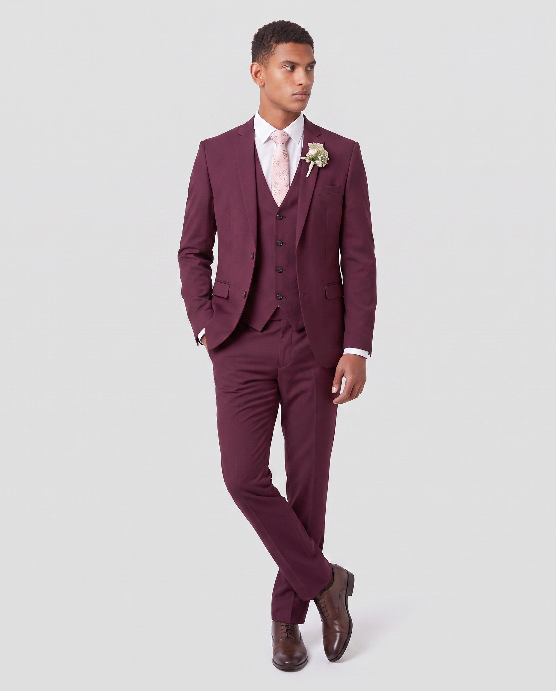 Virelle | Men's Slim 3-Piece Suit