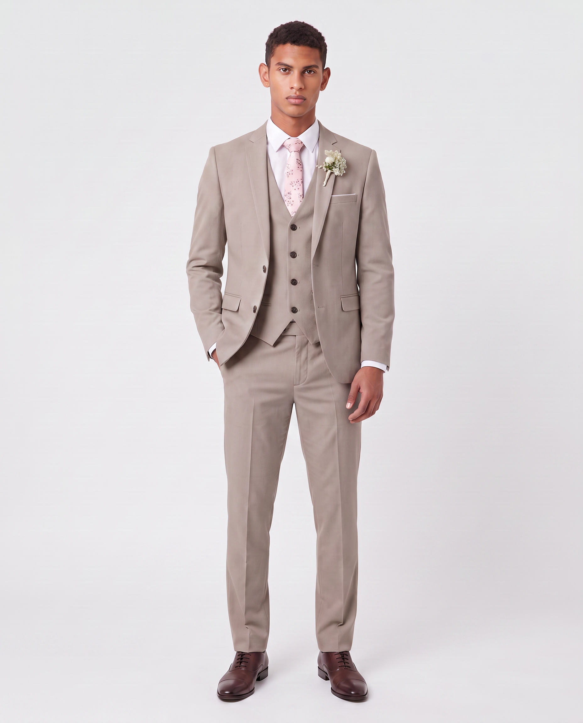 Virelle | Men's Slim 3-Piece Suit
