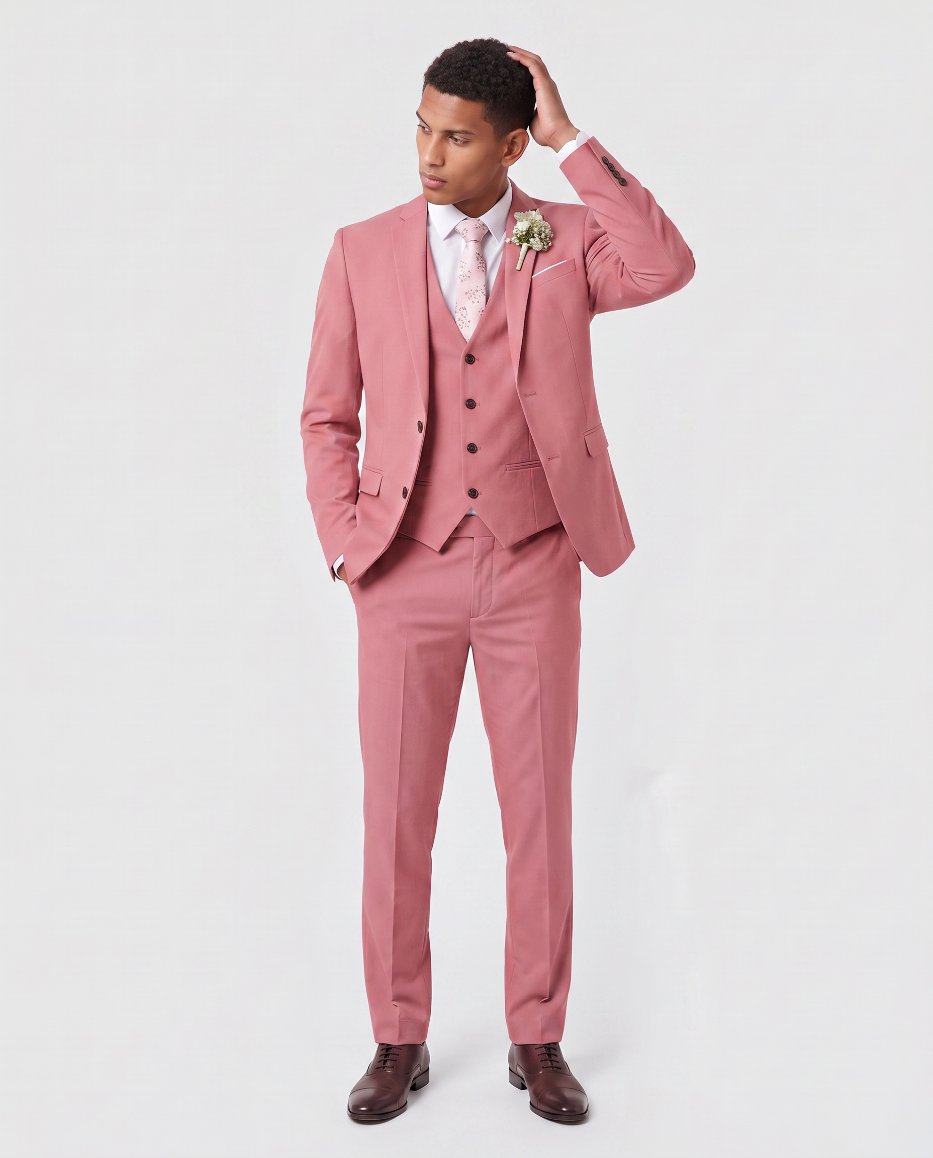Virelle | Men's Slim 3-Piece Suit