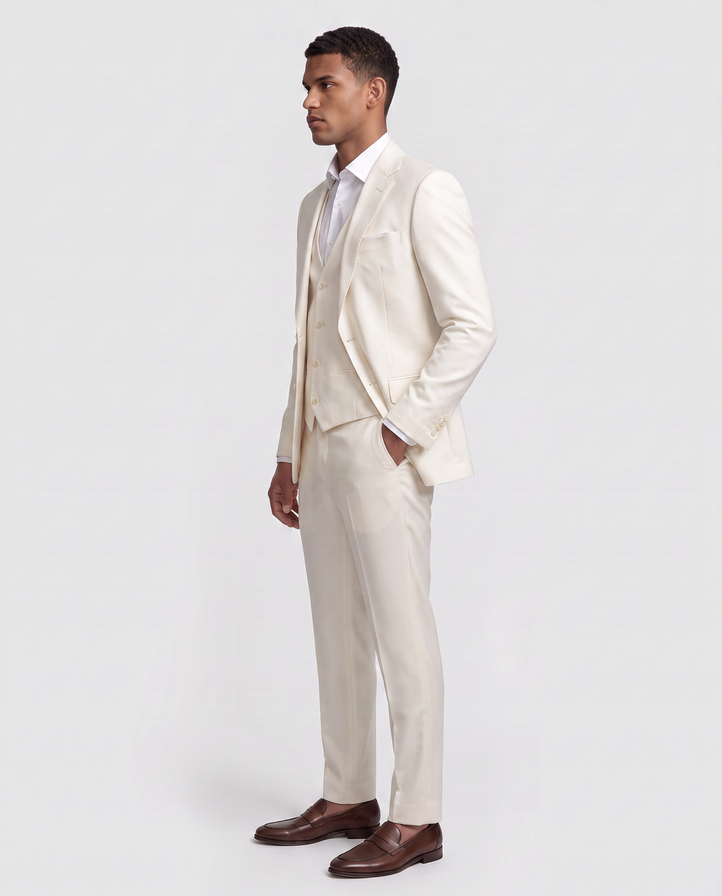Virelle | Men's 3-Piece Suit with Vest