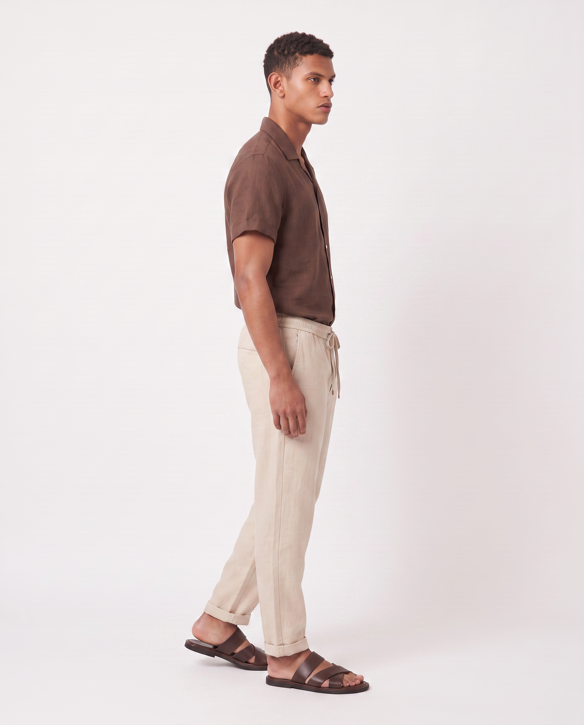 Virelle | Men's Set with Cuban Collar Shirt