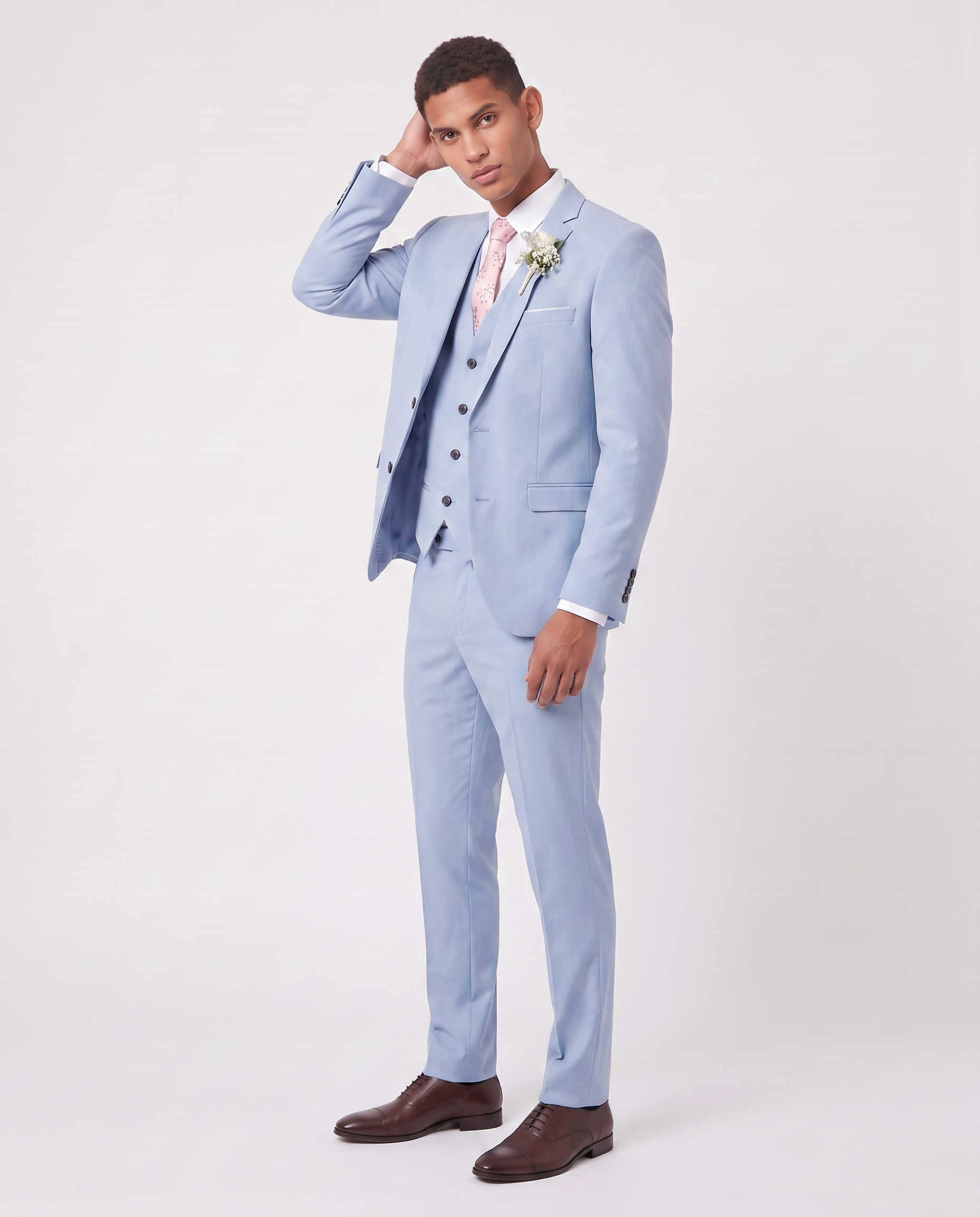 Virelle | Men's Slim 3-Piece Suit