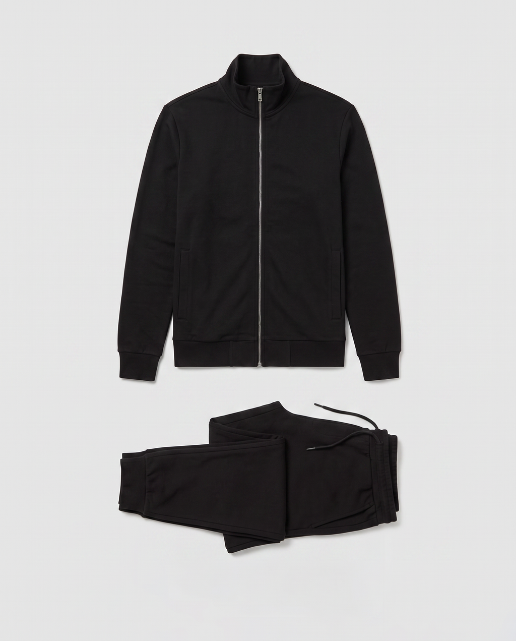 Virelle | Men's Black Jogging Set