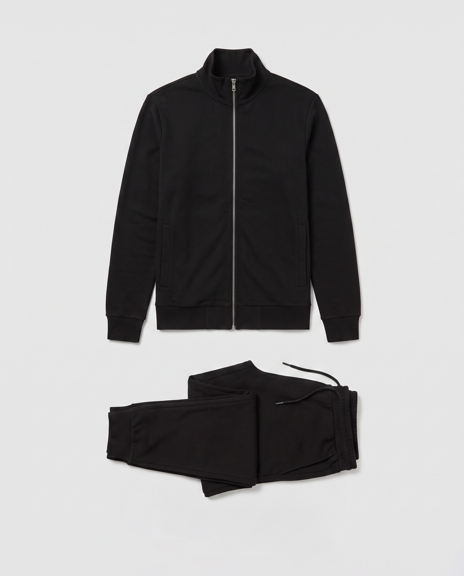 Virelle | Men's Black Jogging Set
