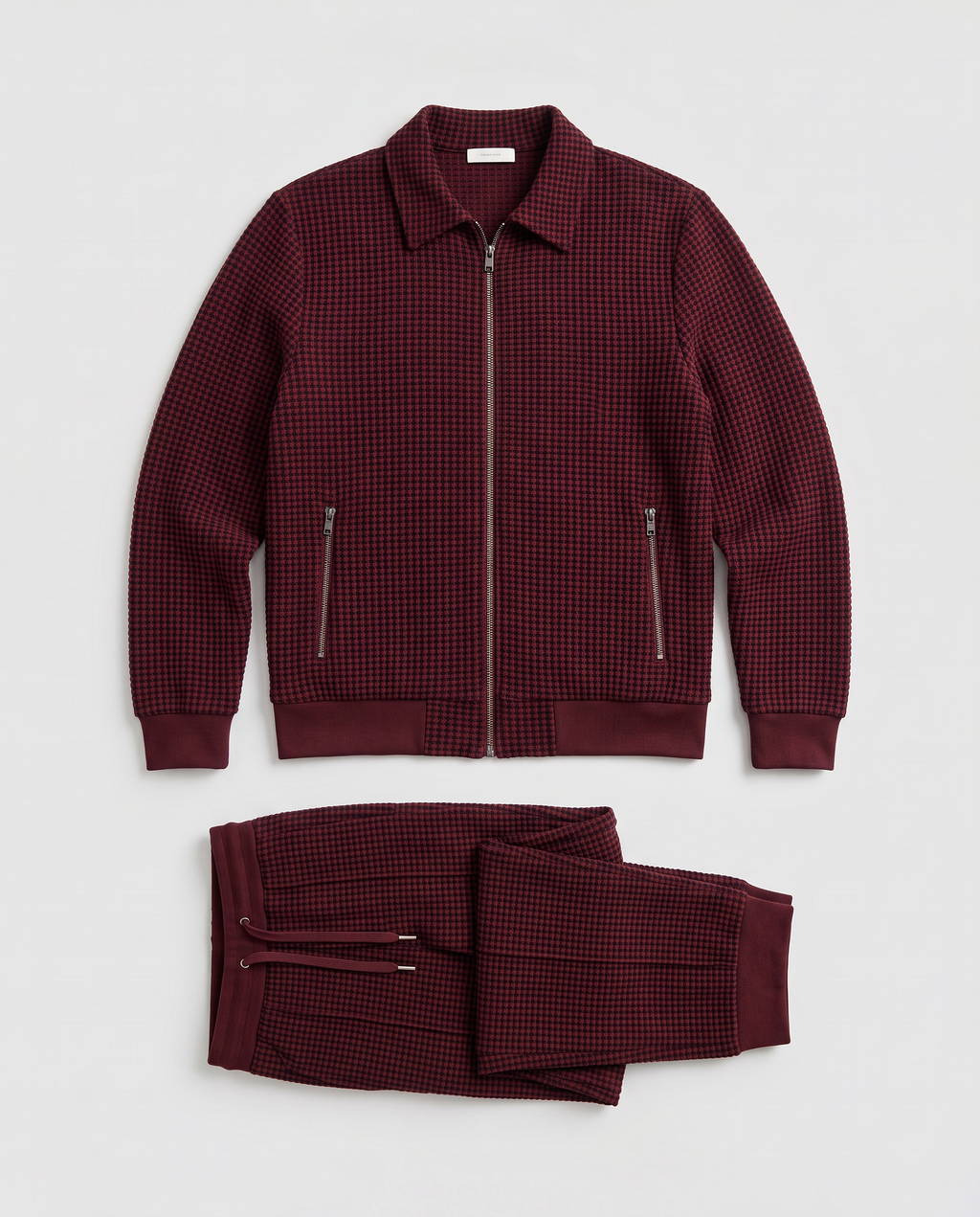 Virelle | Textured Zip-Up Men's Set
