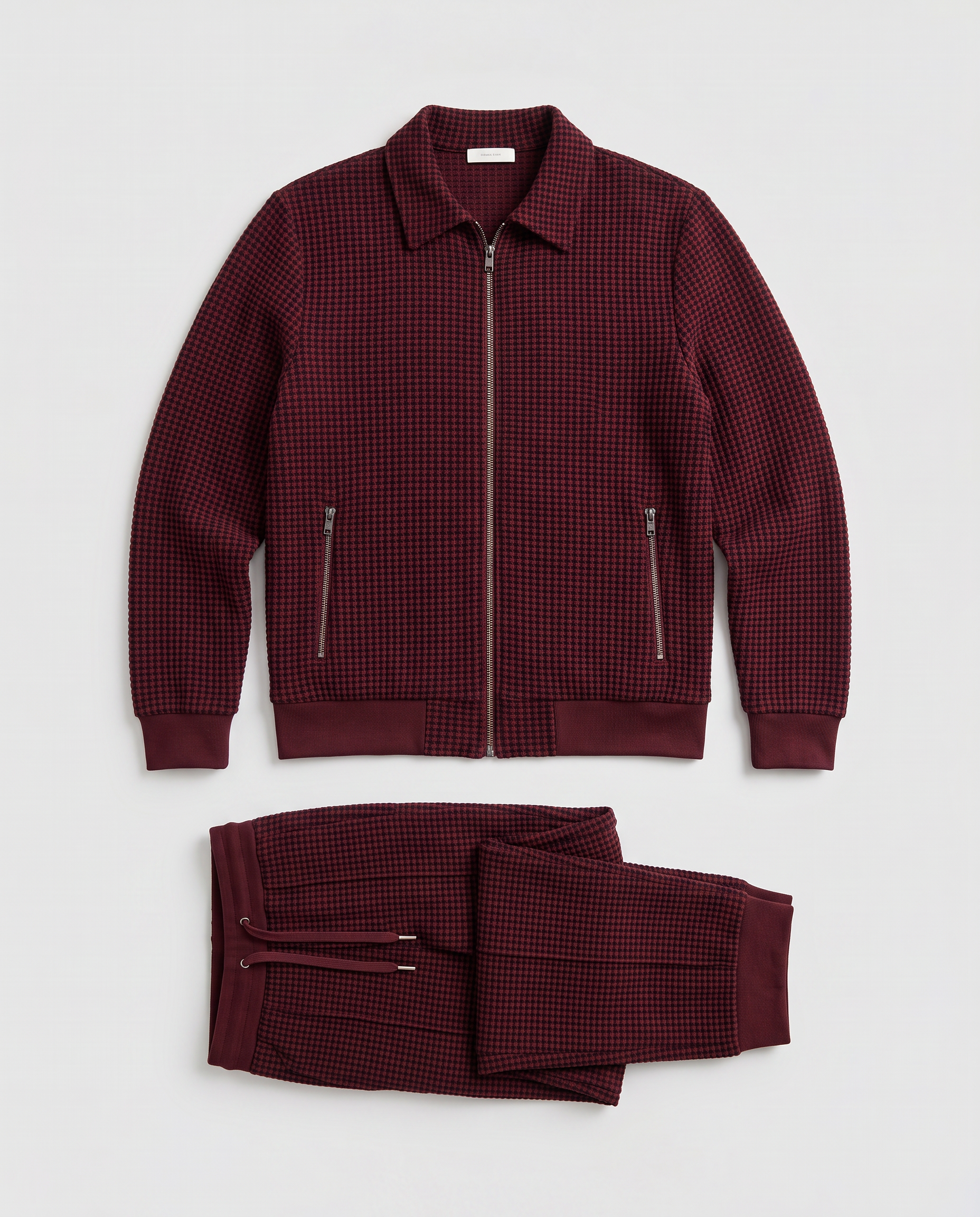 Virelle | Textured Zip-Up Men's Set