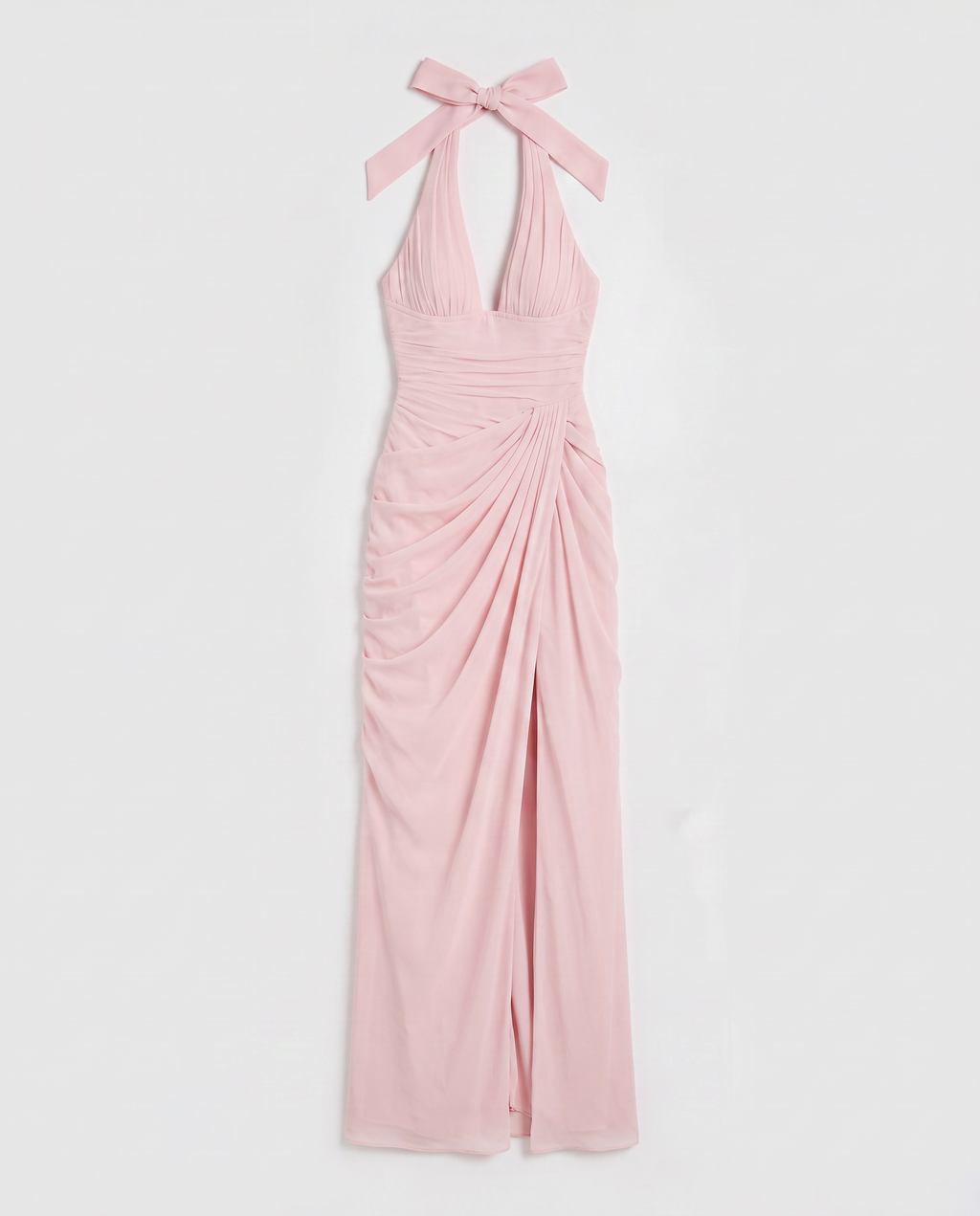 Virelle | Maxi Halter Split Dress