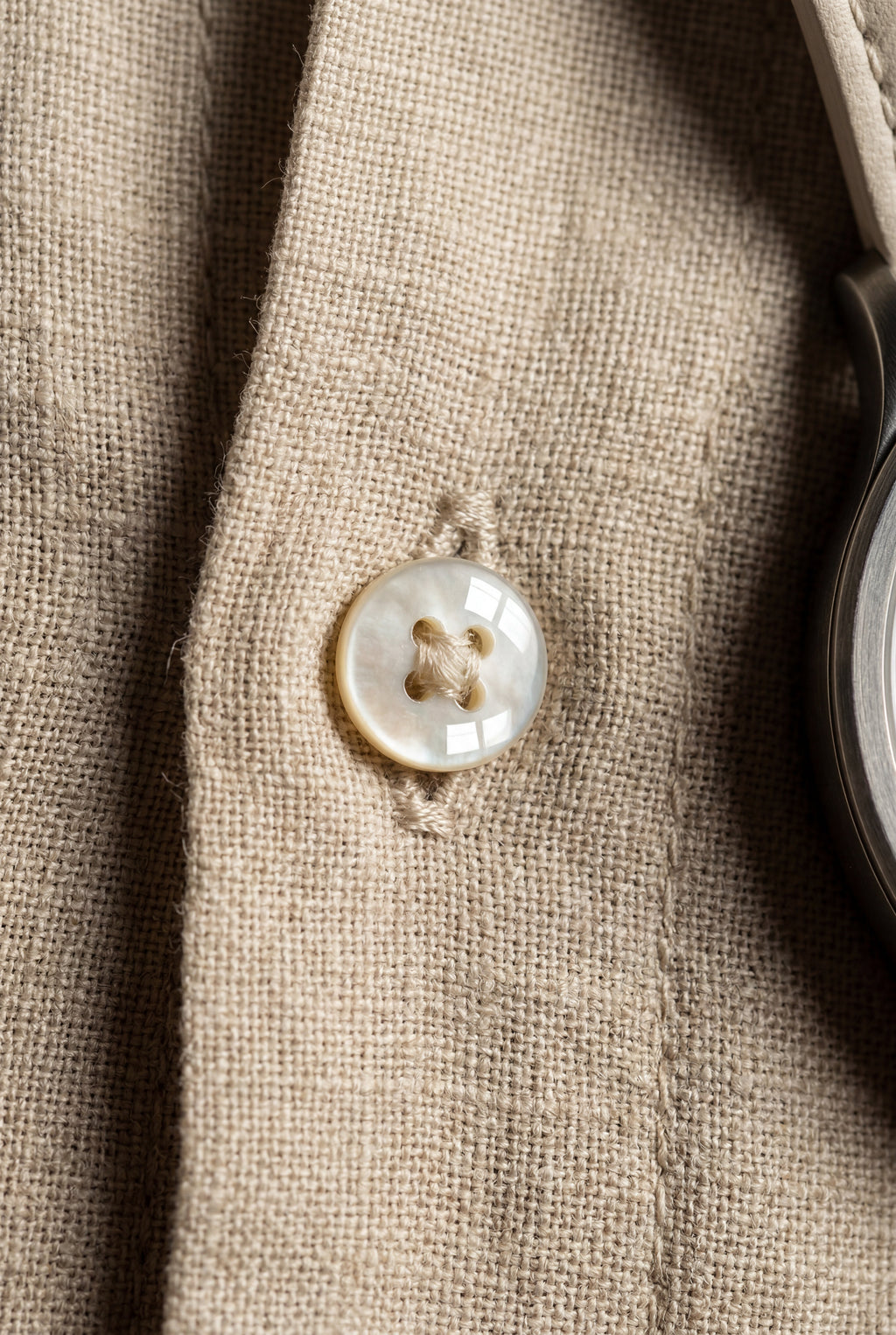 Virelle | Beige Linen Set for Men