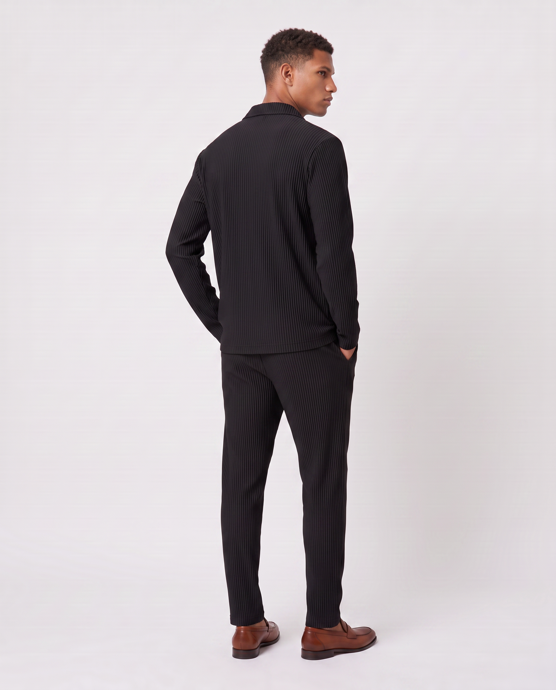 Virelle | Men's Pleated Set Shirt and Pants