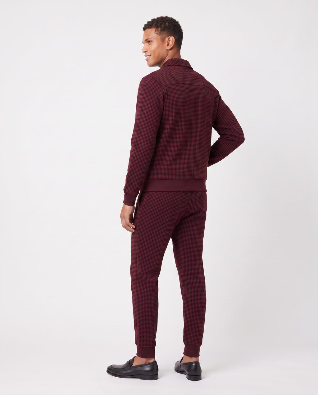 Virelle | Textured Zip-Up Men's Set
