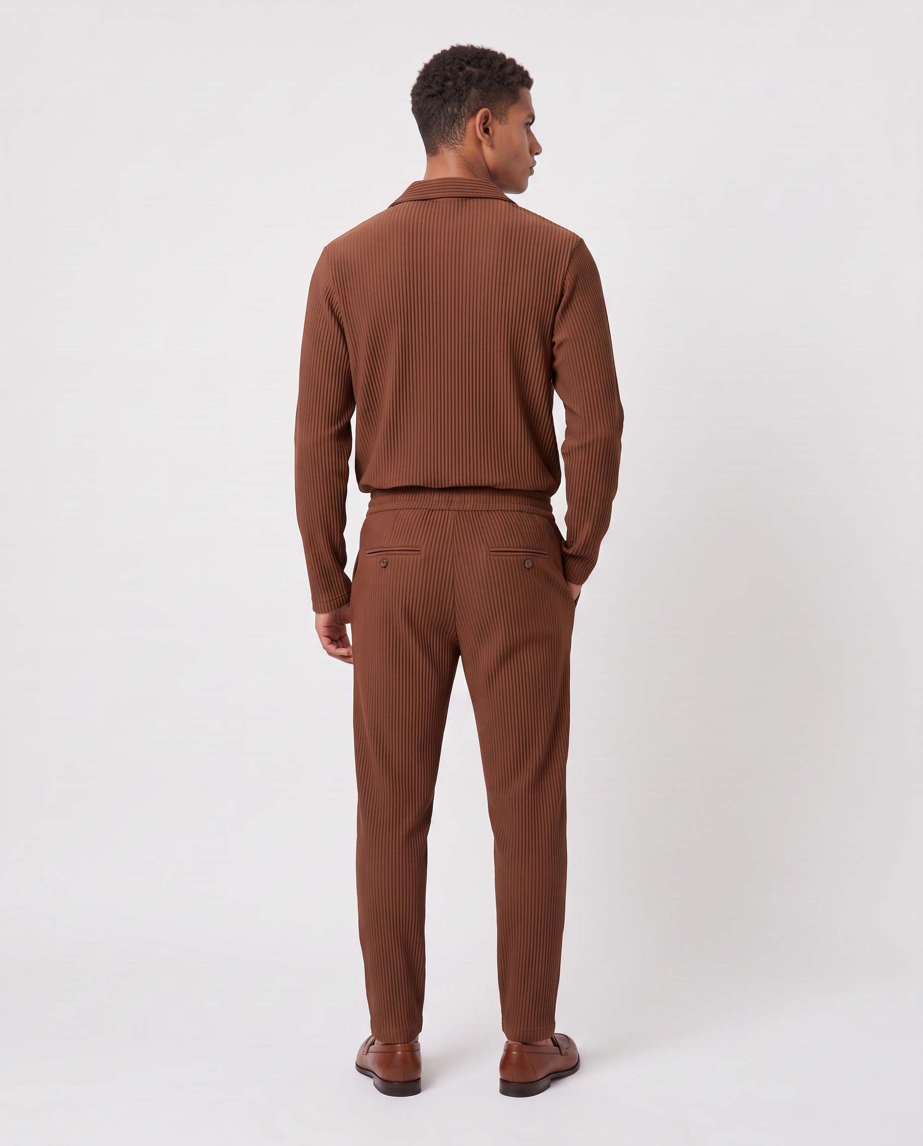 Virelle | Men's Pleated Set Shirt and Pants