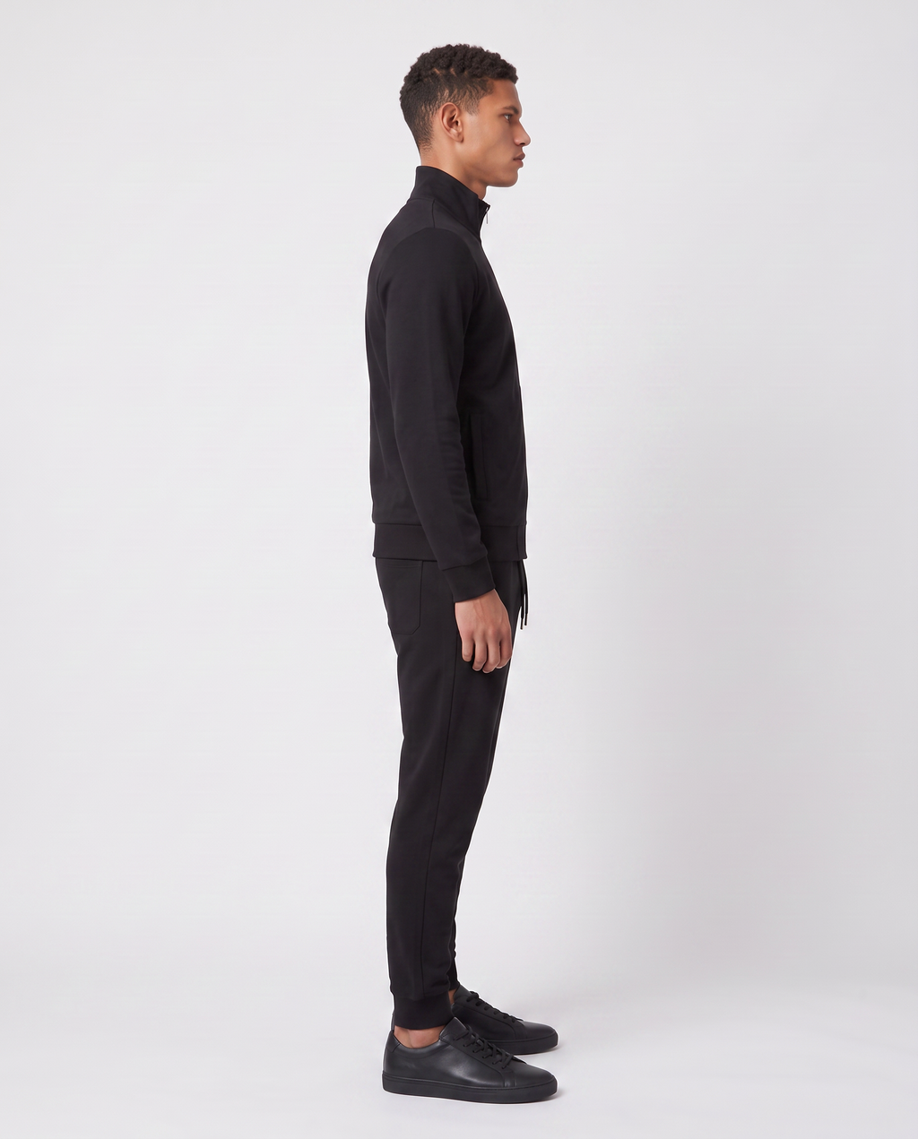 Virelle | Men's Black Jogging Set