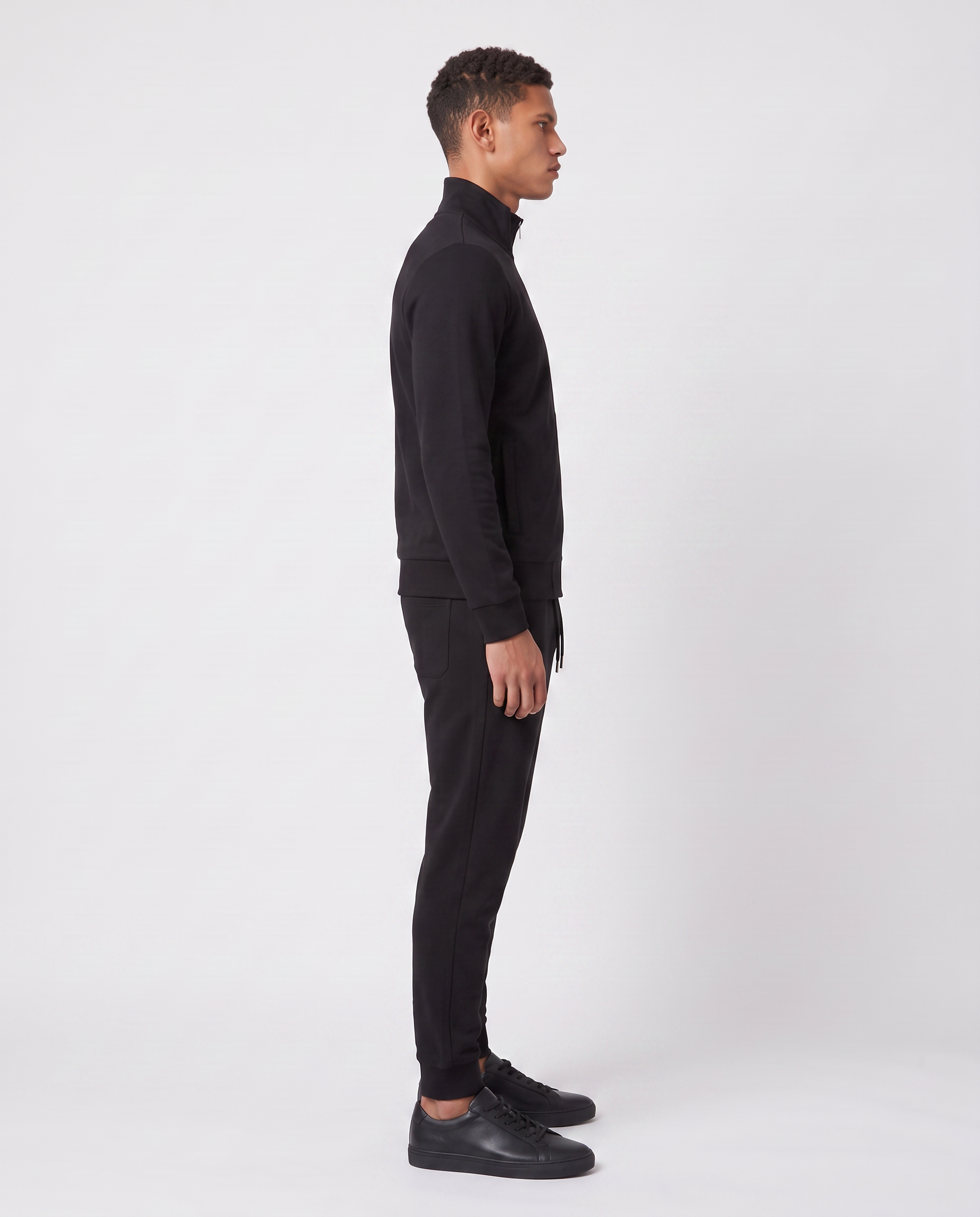 Virelle | Men's Black Jogging Set