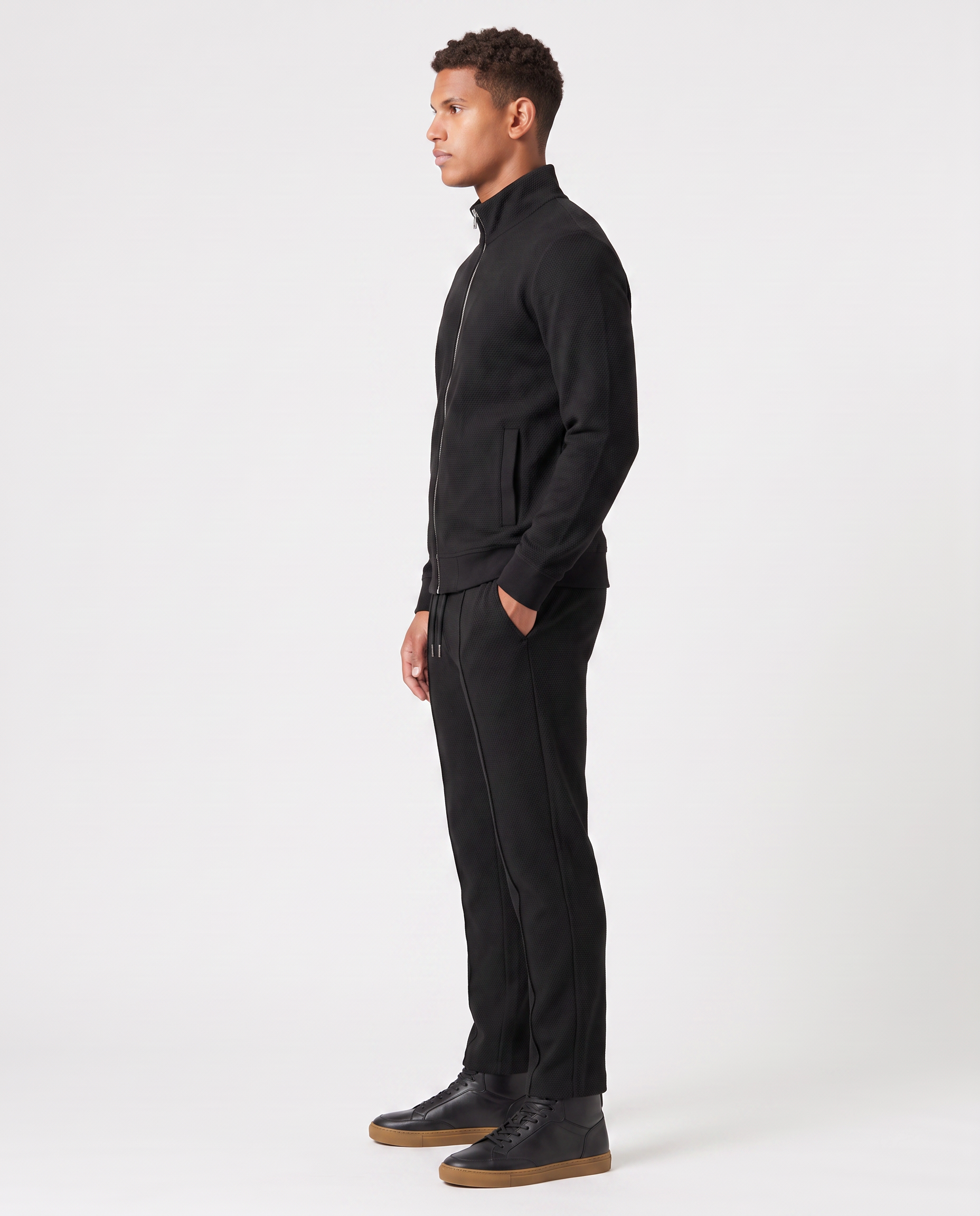 Virelle | Men's 2-Piece Tracksuit with High Collar