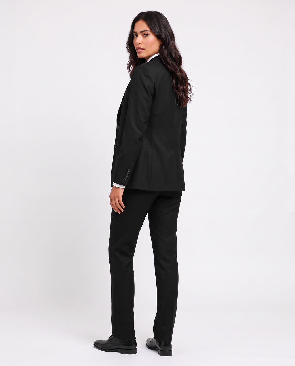 Virelle | Women's 3-Piece Black Tuxedo Suit