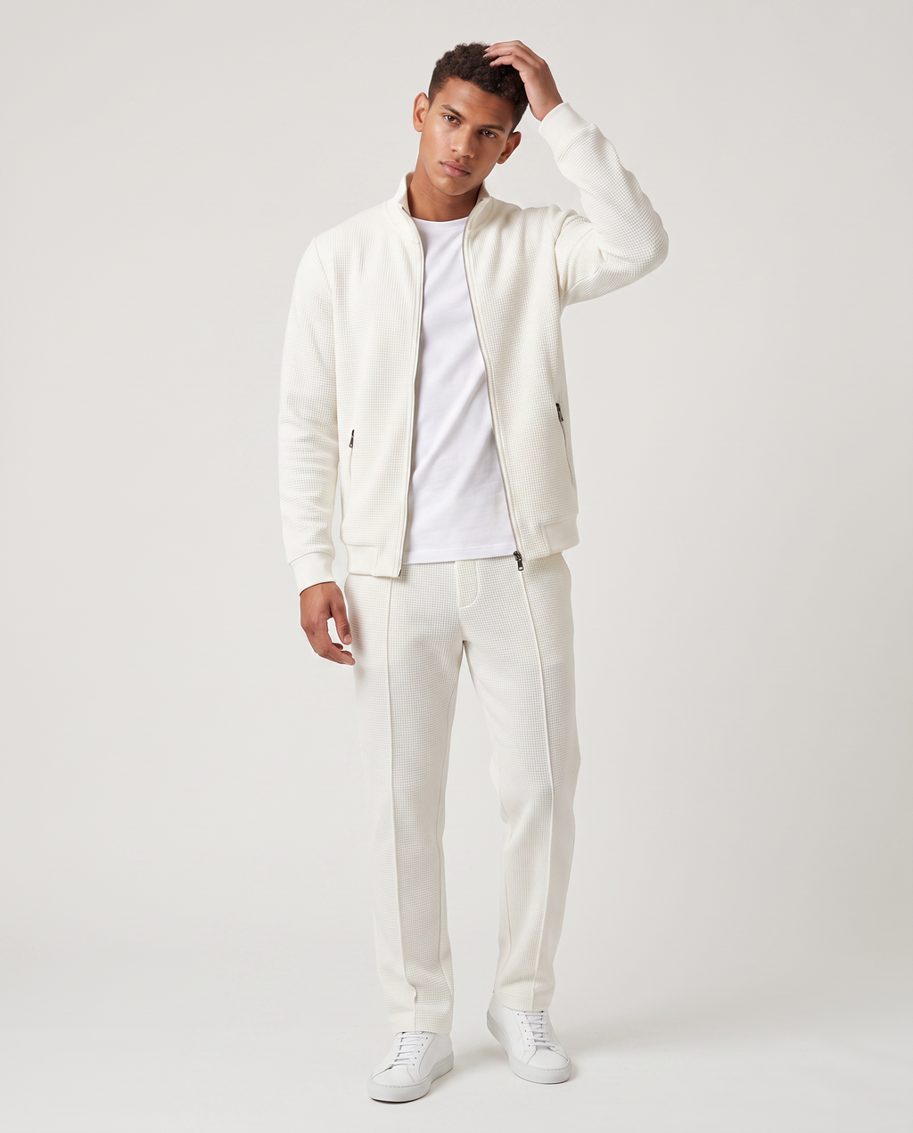 Virelle | Men's 2-Piece Tracksuit with High Collar