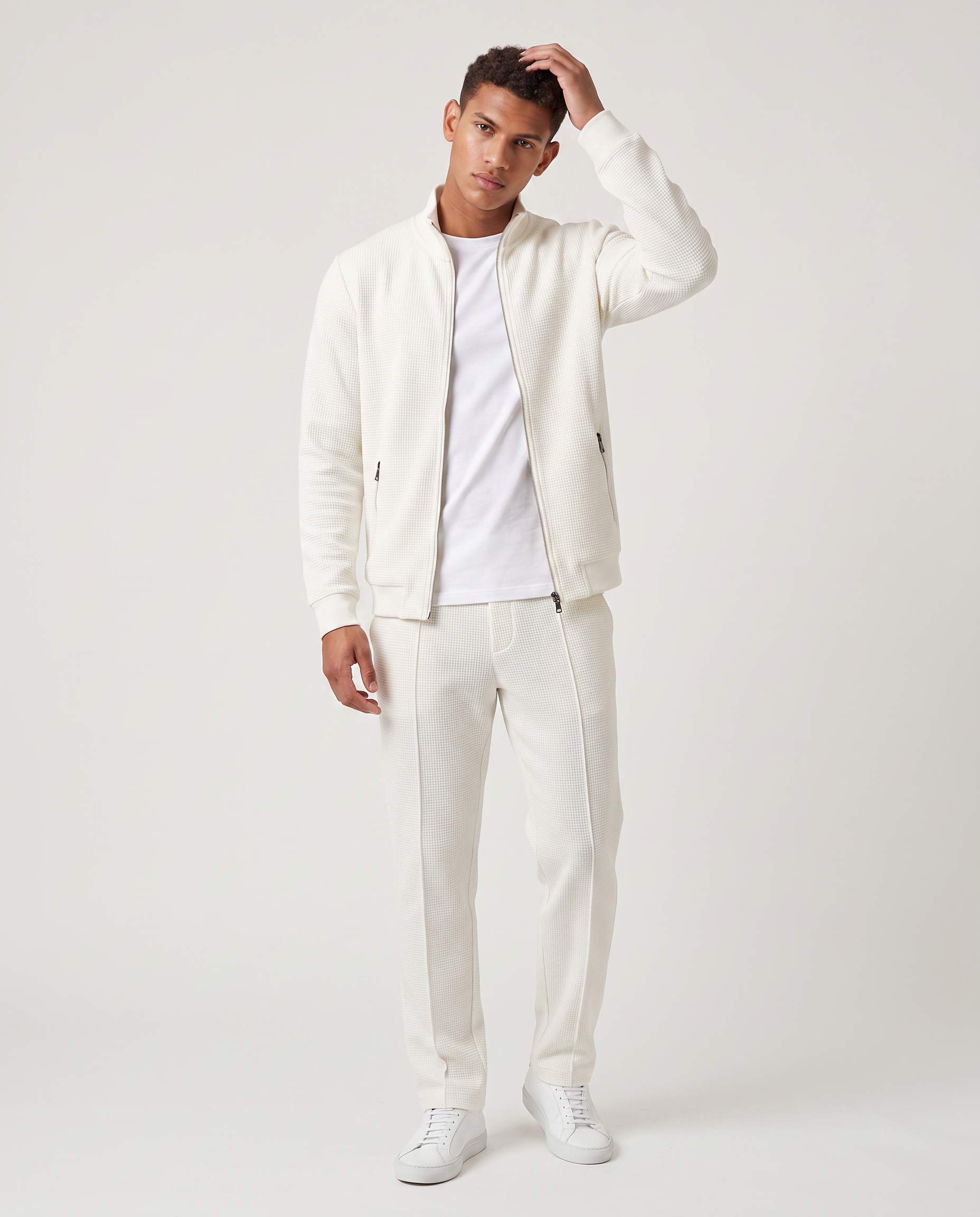 Virelle | Men's 2-Piece Tracksuit with High Collar