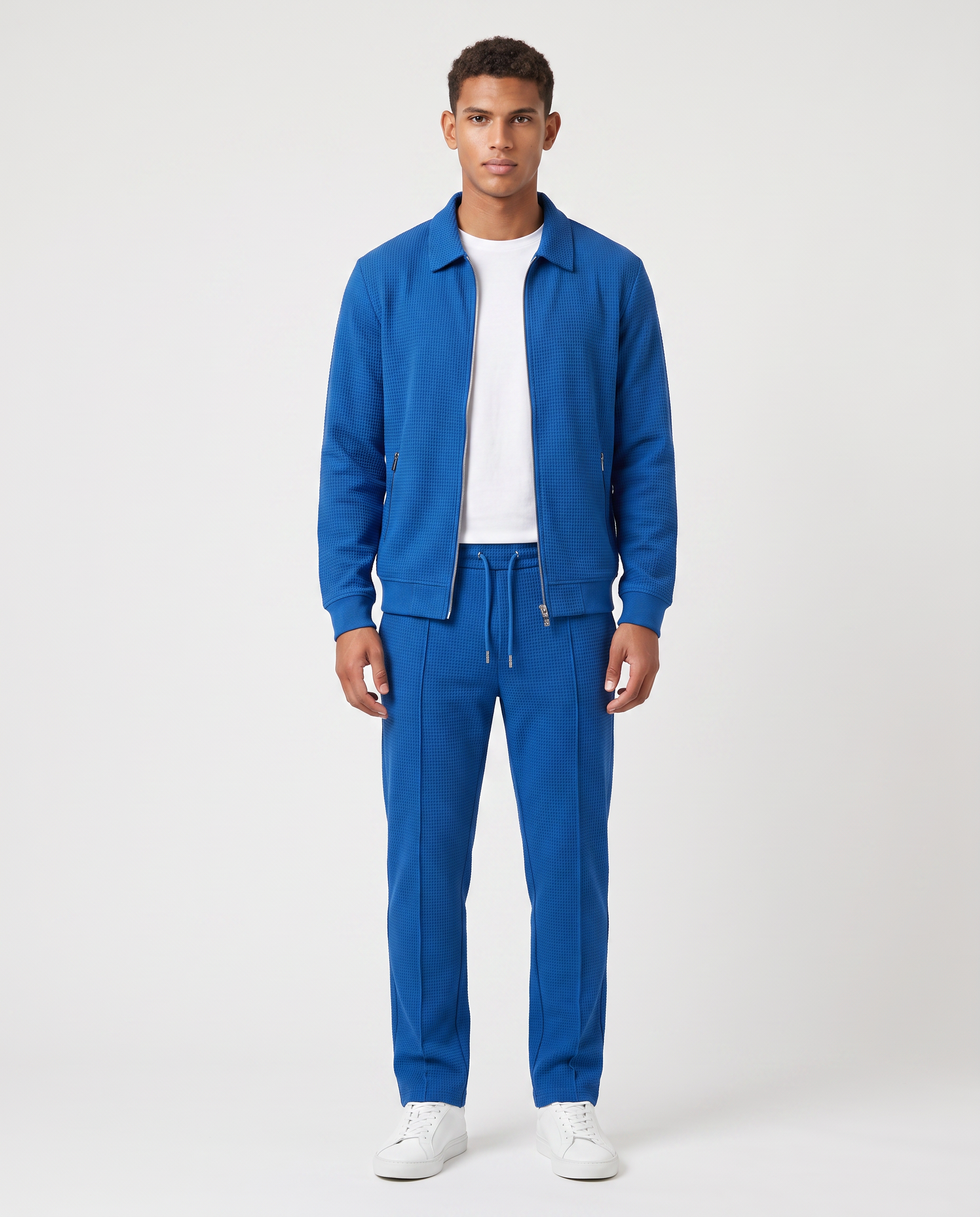 Virelle | Men's 2-Piece Tracksuit with High Collar