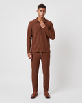 Virelle | Men's Pleated Set Shirt and Pants
