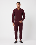 Virelle | Textured Zip-Up Men's Set