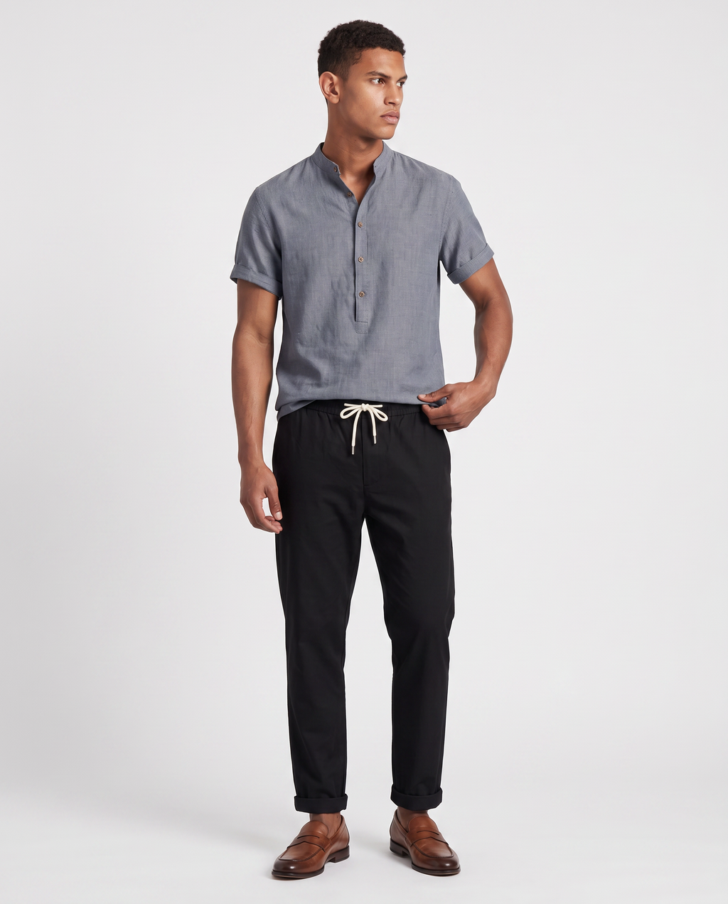 Virelle | Men's No-Collar Set